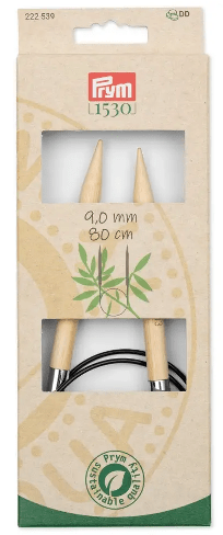 PALILLO CIRCULAR PRYM BAMBU 80 CMS X 2.5 - 10.0 MM10