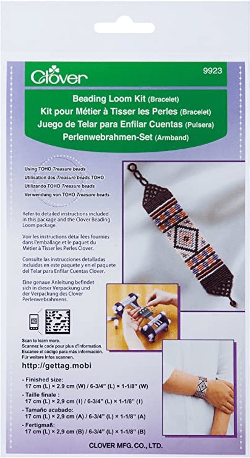 KIT DE PULSERA DE MOSTACILLAS PARA TELAR CLOVER1