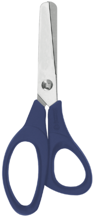 TIJERA ESCOLAR COLORES 4 1/2 EASY CUT4