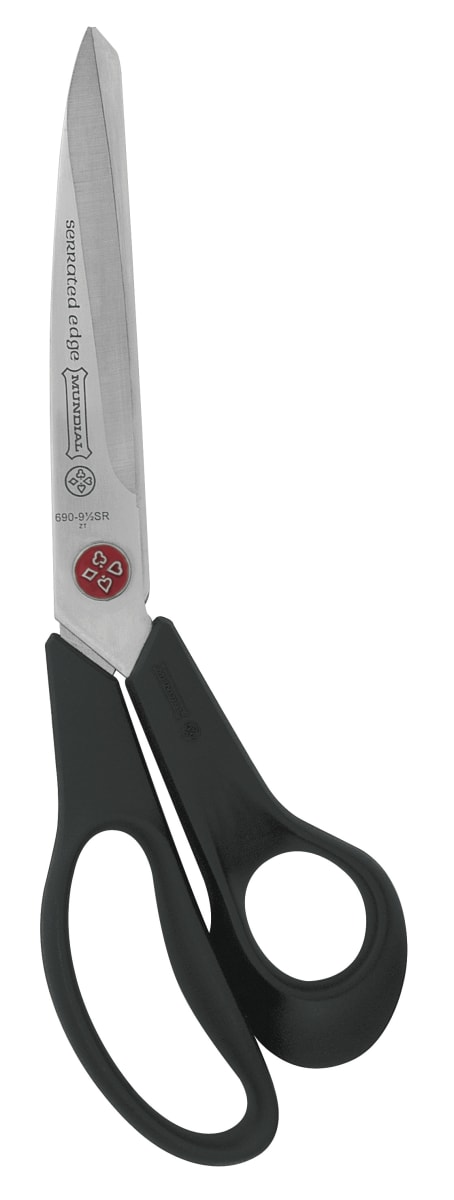 TIJERA COSTURA REFORZADA 9 1/2 DENTADA PUNTO ROJO2 TIJERA COSTURA REFORZADA 9 1/2 DENTADA PUNTO ROJO2