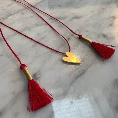 COLLAR LOVE RED1
