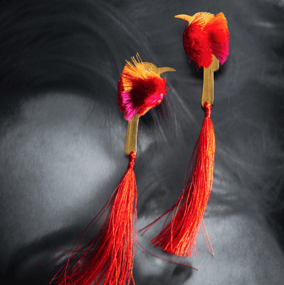 AROS PAJARO TROPICAL RED6