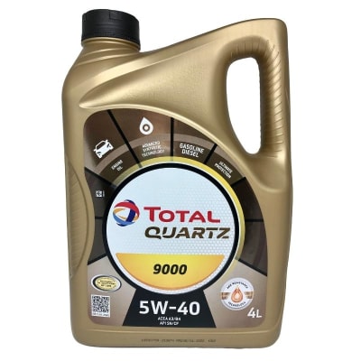 Quartz 9000 5w-40 4 litros