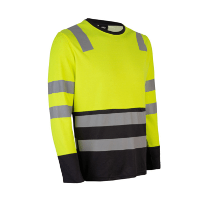 Polera Hibrida Bi Color