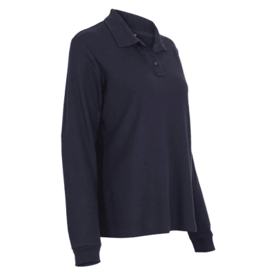 Polera Pique Manga Larga Mujer Polera Pique Manga Larga Mujer