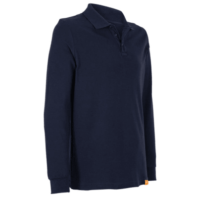 Polera Pique Manga Larga Hombre