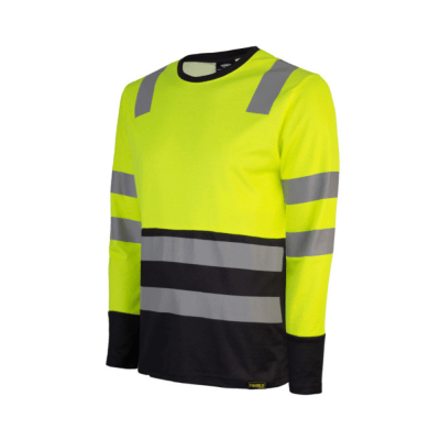 Polera Hibrida Bi Color