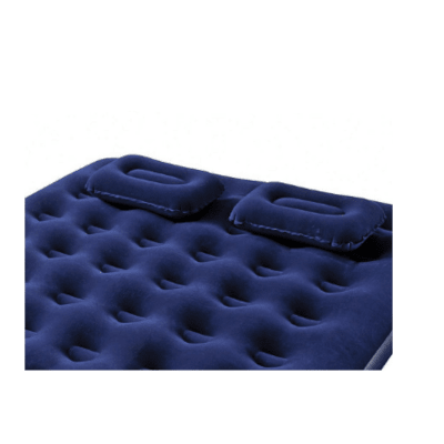COLCHÓN INFLABLE DOBLE + INFLADOR + 2 ALMOHADAS COLCHÓN INFLABLE DOBLE + INFLADOR + 2 ALMOHADAS