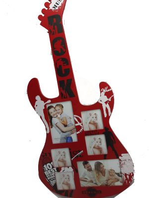 PORTA RETRATO FORMA DE GUITARRA PORTA RETRATO FORMA DE GUITARRA