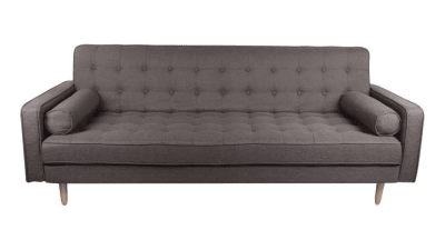 FUTÓN ISIDRO - GRIS OSCURO - 212X88X85 CM FUTÓN ISIDRO - GRIS OSCURO - 212X88X85 CM