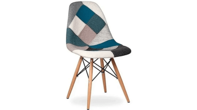 SILLA EAMES PATCHWORK CELESTE
