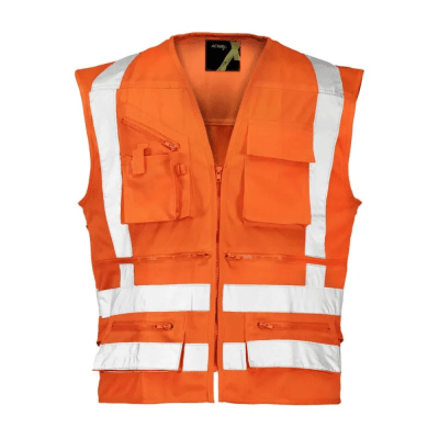 Chaleco Geologo 360°  Naranjo