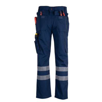 Pantalon Gabardina Bi-color C/Cinta Reflectante