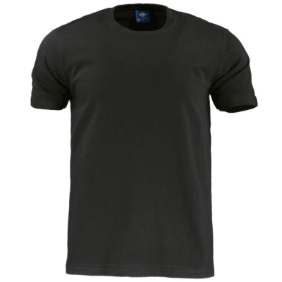 Polera Polo Negra Manga Corta Hombre