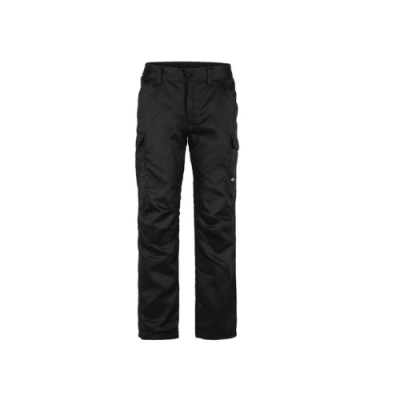PANTALON CARGO GABARDINA CON FORRO NEGRO1