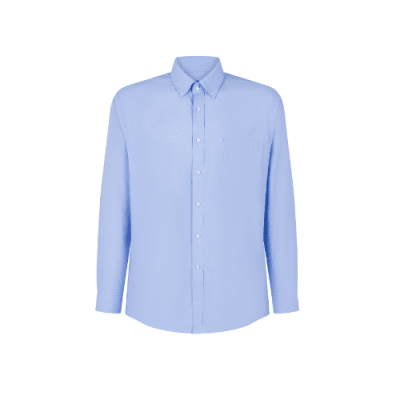 CAMISA OXFORD CELESTE HOMBRE1