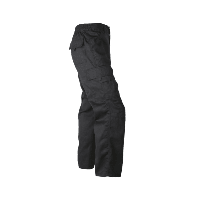 PANTALON CARGO GABARDINA NEGRO