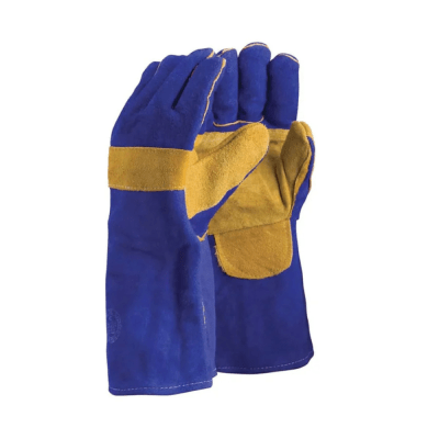 Guante de seguridad Soldador Hilo Kevlar Azul1