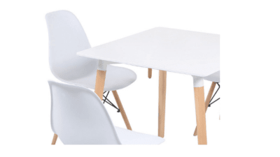 COMEDOR 4 SILLAS ATRILSB II - 80X80X75 CM