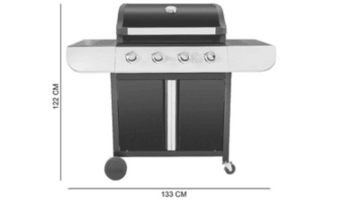 PARRILLA 4 QUEMADORES - HEREFORD