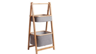 ORGANIZADOR BAMBOO 2 CESTAS