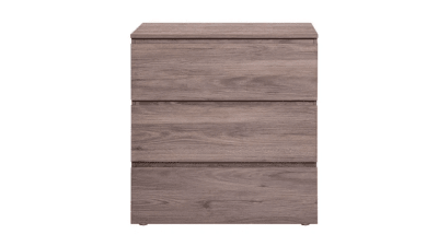 CÓMODA 3 CAJONES - MALLORCA - CAFÉ