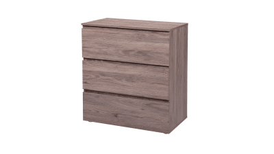 CÓMODA 3 CAJONES - MALLORCA - CAFÉ