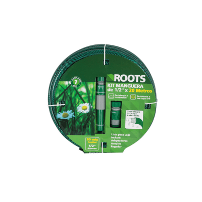 MANGUERA 20 METROS + SET ACOPLOS