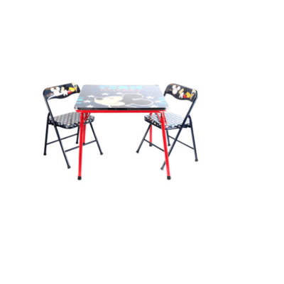 Mesa plegable + 2 sillas Mickey Mesa plegable + 2 sillas Mickey