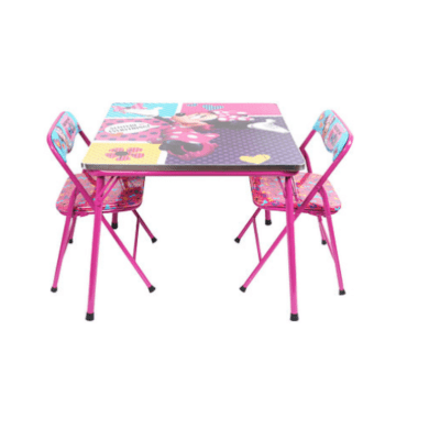 Mesa plegable + 2 sillas Minnie Mesa plegable + 2 sillas Minnie