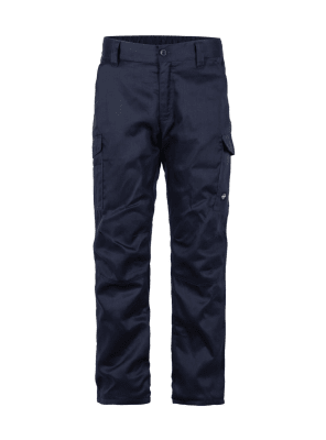 Pantalon Cargo Gabardina Azul Marino1