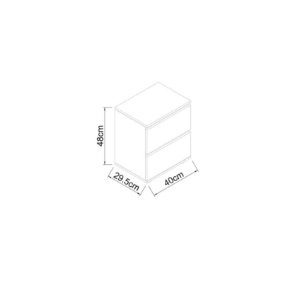 VELADOR 2C MALLORCA 40X30X48 CM VELADOR 2C MALLORCA 40X30X48 CM