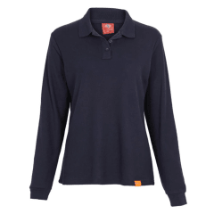 Polera Pique Manga Larga Mujer