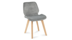 SILLA RADAR VELVET GRIS