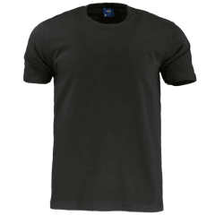 Polera Polo Negra Manga Corta Hombre