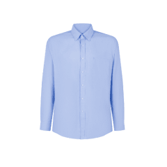 CAMISA OXFORD CELESTE HOMBRE