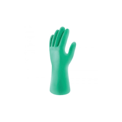 Guante Nitrilo Flocado Verde
