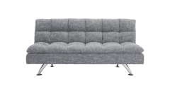 FUTÓN LORENZO GRIS JASPEADO - 181X96X88 CM