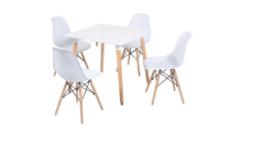 COMEDOR 4 SILLAS ATRILSB II - 80X80X75 CM