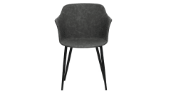 SILLA PETRO ECOCUERO - 54X57X82 CM