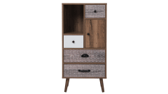 CÓMODA 5 CAJONES - 97X48X29 CM - GOBI