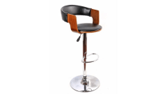 SILLA BAR BOSCO - NEGRO/CAFÉ