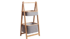 ORGANIZADOR BAMBOO 2 CESTAS
