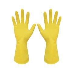 GUANTE LATEX AMARILLO -
