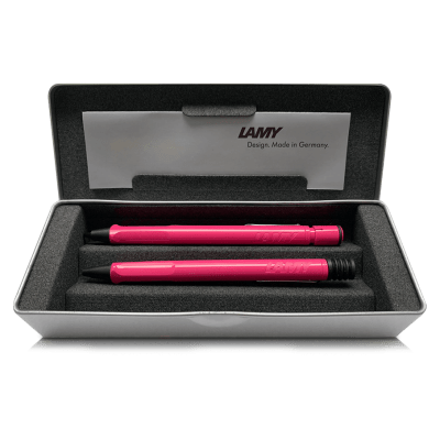 Set Lamy Safari Lamy Safari Bolígrafo + Portaminas Pink1
