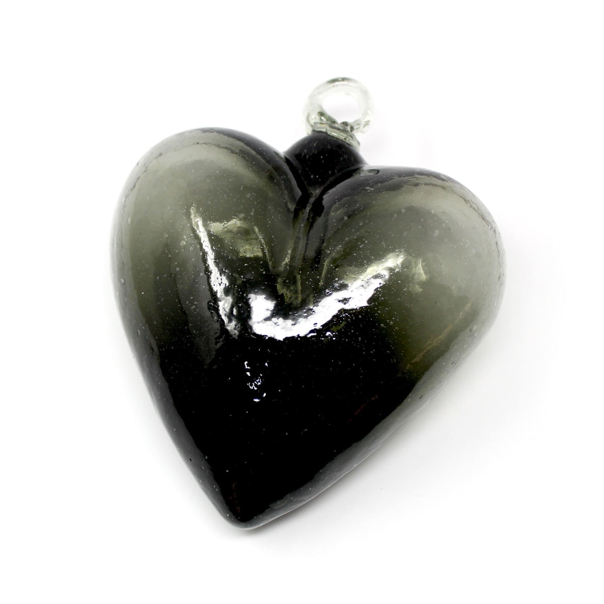 Corazón Vidrio Liso Extra Grande | Casa Milagros