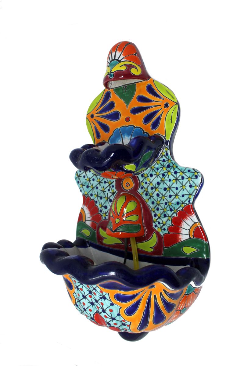 Fuente de Agua de Pared Mediana | Casa Milagros - Artesanía Mexicana