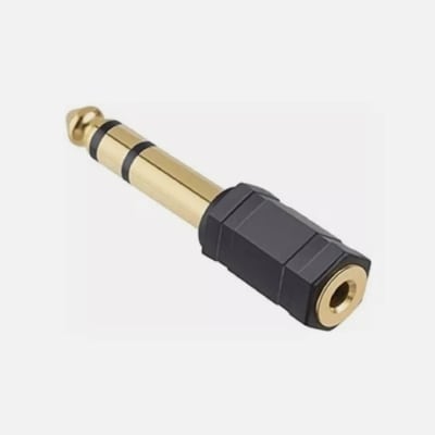 ADAPTADOR DE AUDIO STEREO - 6.35MM A 3.5MM BIRLINK BR10223