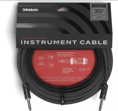 Cable de instrumento Daddario PW-AMSG-30 9 mts1