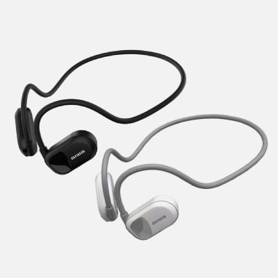 2 x AIWA - AUDIFONO DEPORTIVO AW-ACF1 (BLACK+WHITE)